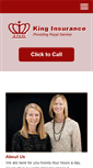 Mobile Screenshot of kinginsagency.com